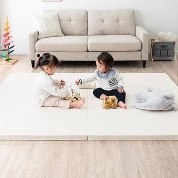 Amazon.co.jp: タンスのゲン プレイマット 折りたたみ 155×155